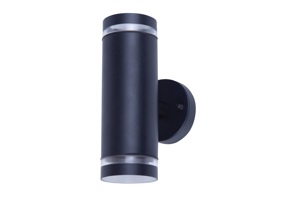 Integral LED Stainless Steel Outdoor Range - Up & Down Light - Colour: Black